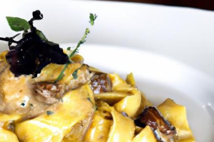 Savor the Elegance: Mushroom & Truffle Oil Tagliatelle Delight