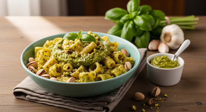 Casarecce Meets Pistachio Pesto: A Flavorful Twist Revealed