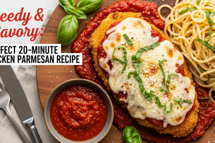 Speedy & Savory: Perfect 20-Minute Chicken Parmesan Recipe