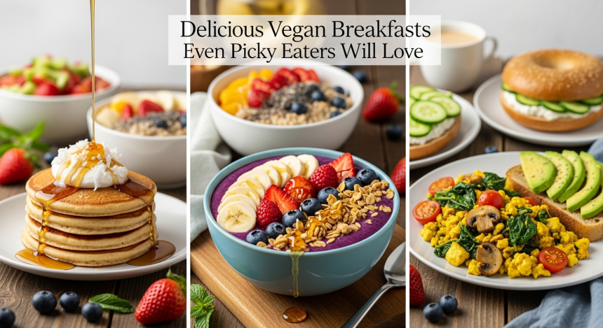 Delicious Vegan Breakfasts Even Picky Eaters Will Love