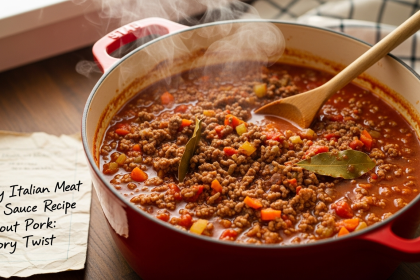 Hearty Italian Meat Sauce Recipe Without Pork: A Savory Twist