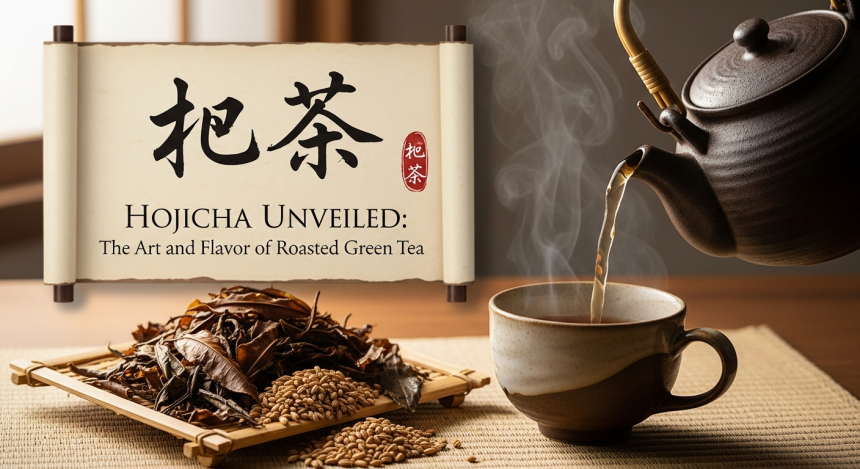 Hojicha Unveiled: The Art and Flavor of Roasted Green Tea