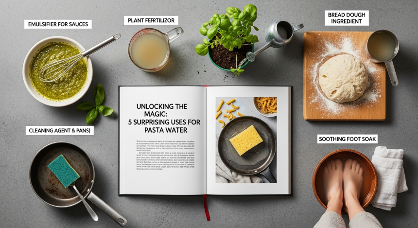 Unlocking the Magic: 5 Surprising Uses for Pasta Water
