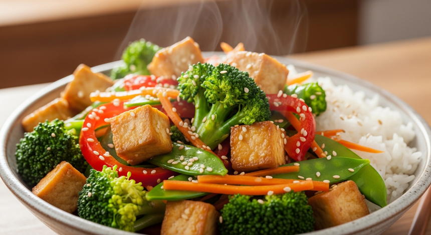 Wholesome Tofu & Broccoli Stir-Fry Bowl: Easy & Nutritious