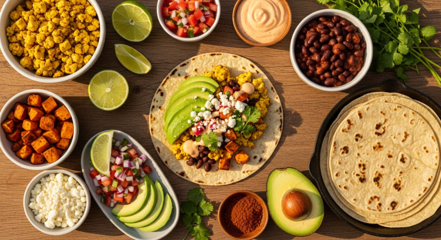 Sunrise Bites: Crafting Perfect Vegan Breakfast Tacos