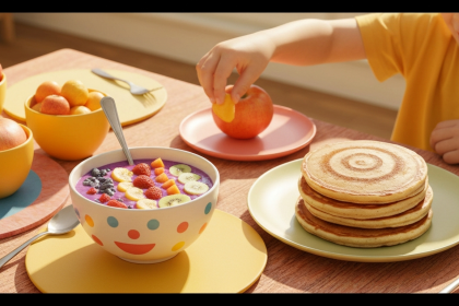 Bright Mornings: Nutritious Vegan Breakfasts Kids Love