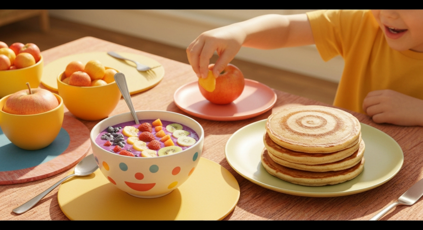 Bright Mornings: Nutritious Vegan Breakfasts Kids Love