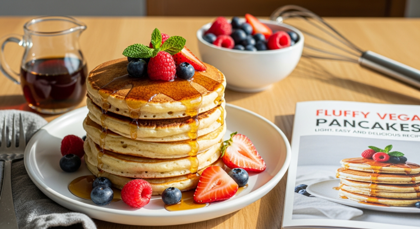 Fluffy Vegan Pancakes: Light, Easy, and Delicious Recipes