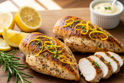 Zesty Lemon Pepper Chicken Breasts: A Bright, Flavorful Feast