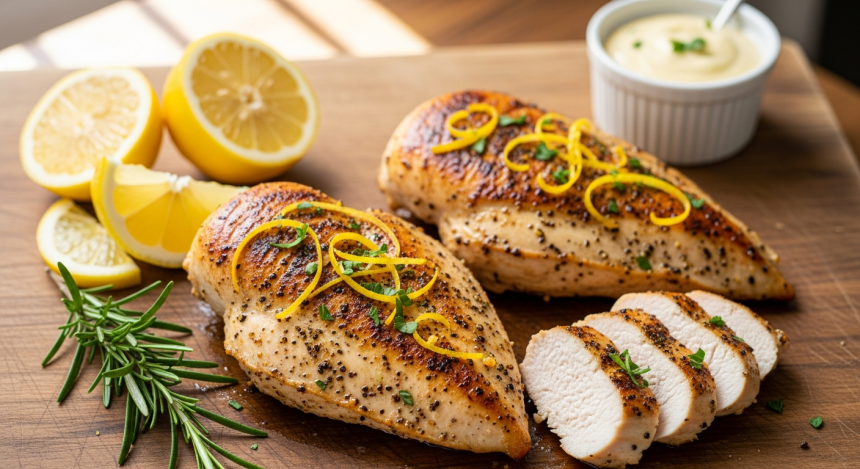 Zesty Lemon Pepper Chicken Breasts: A Bright, Flavorful Feast