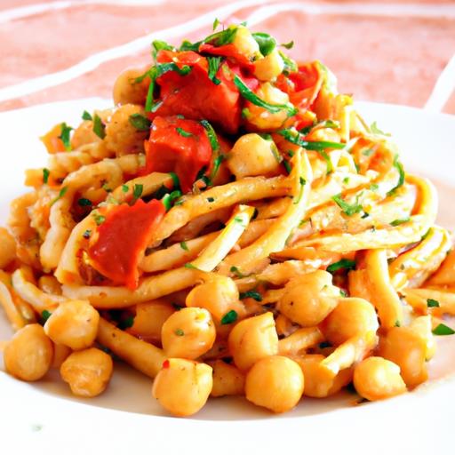 Savor Healthy Chickpea Pasta ⁣with Zesty Marinara Sauce
