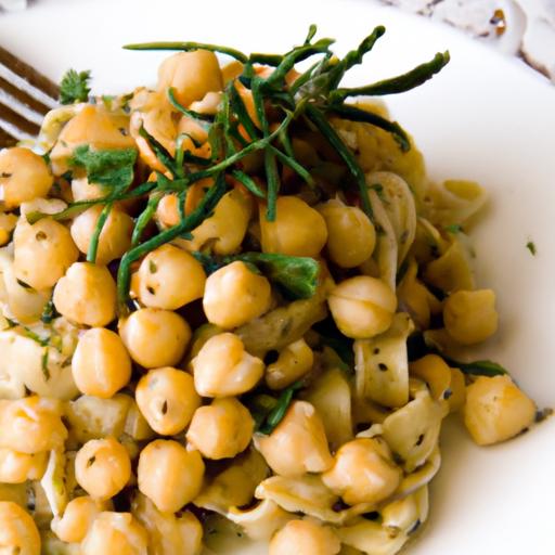 Hearty Pasta with Chickpeas and Rosemary: A Flavorful Twist