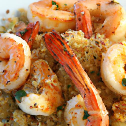 Flavor-Packed Garlic Shrimp and⁢ Nutty Quinoa delight