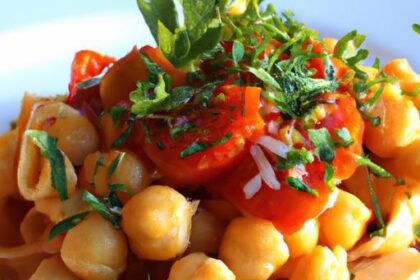 Savor Healthy Chickpea Pasta with Zesty Marinara Sauce