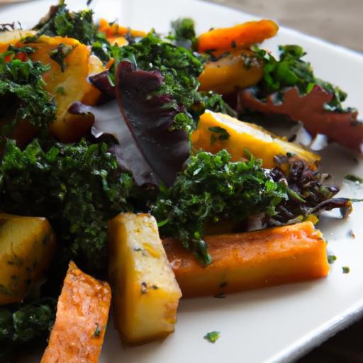 Brighten Breakfast with Nutritious Sweet Potato & Kale Hash