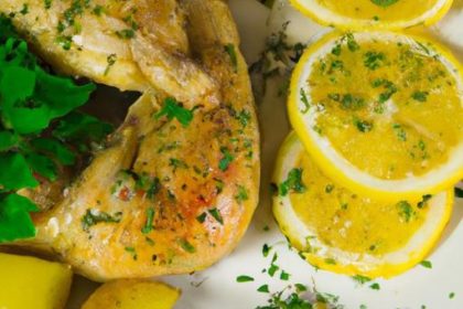 Zesty Greek Lemon Chicken & Potatoes: A Mediterranean Classic