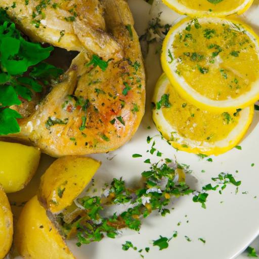 Zesty Greek Lemon Chicken & Potatoes: A Mediterranean Classic