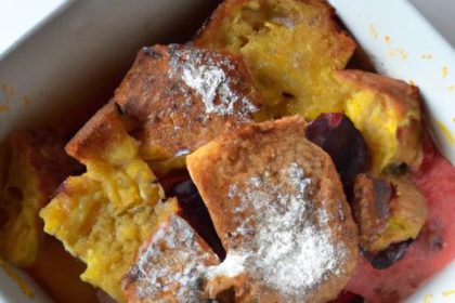 Vegan Baked French Toast Casserole: Easy, Cozy, Delicious