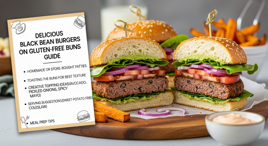 Delicious Black Bean Burgers on Gluten-Free Buns Guide