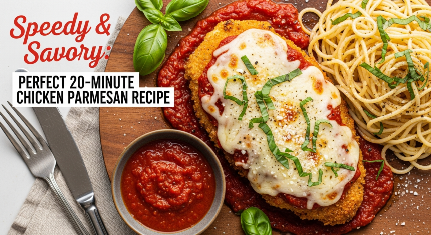 Speedy & Savory: Perfect 20-Minute Chicken Parmesan Recipe