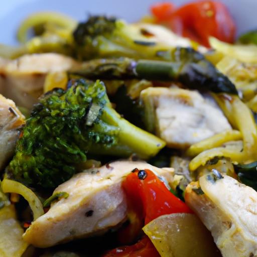 savor the flavor: Easy Pesto ‌Chicken & Veggie Skillet