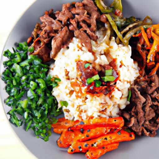 Fiery Korean Beef Bowl Meets Healthy Cauliflower Rice Twist