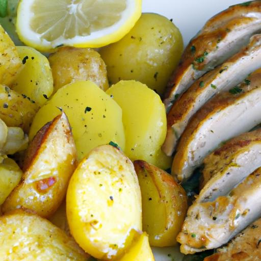 Zesty Greek Lemon Chicken & Potatoes: A Mediterranean Classic