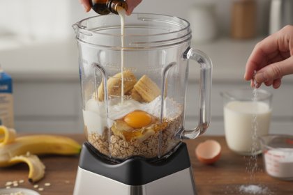 Whip Up Quick Blender Banana Oat Muffins: Easy & Healthy