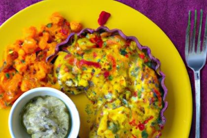Colorful Vegan Breakfast Casserole Packed with Fresh Veggies