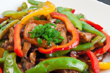 Sizzling Beef & Bell Pepper Stir Fry: A Quick Flavor Boost