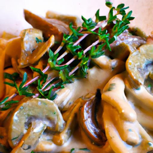 Savory Mushroom Stroganoff: A Creamy Twist on a Classic