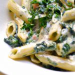 Creamy Spinach and Artichoke Penne: A Savory Delight