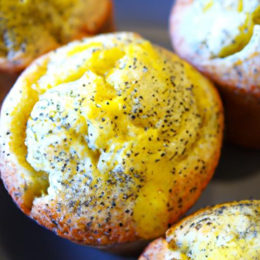 Zesty Vegan Lemon Poppy Seed Muffins: Bright & Delightful