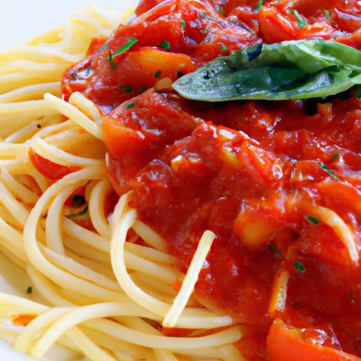 Capellini & Classic Tomato Sauce: A Simple Italian Delight