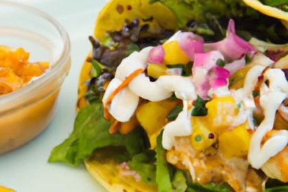 Tropical Twist: Mahi-Mahi Tacos with Zesty Mango Slaw