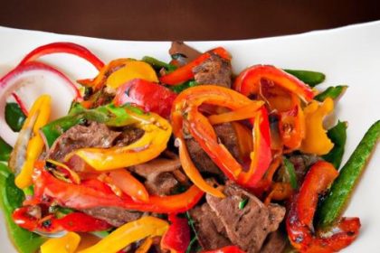 Sizzling Beef and Bell Pepper Stir Fry: A Flavorful Delight