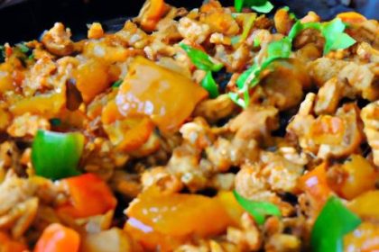 Wholesome Ground Turkey Skillet: Veggie-Packed Delight