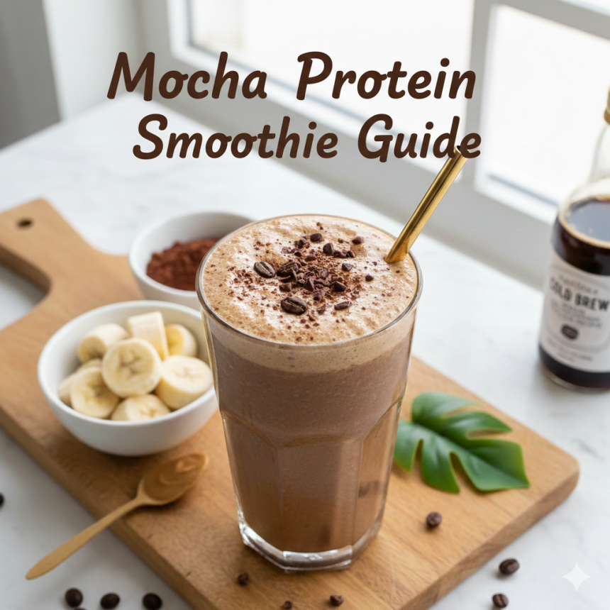 Energize Your Day: The Ultimate Mocha Protein Smoothie Guide