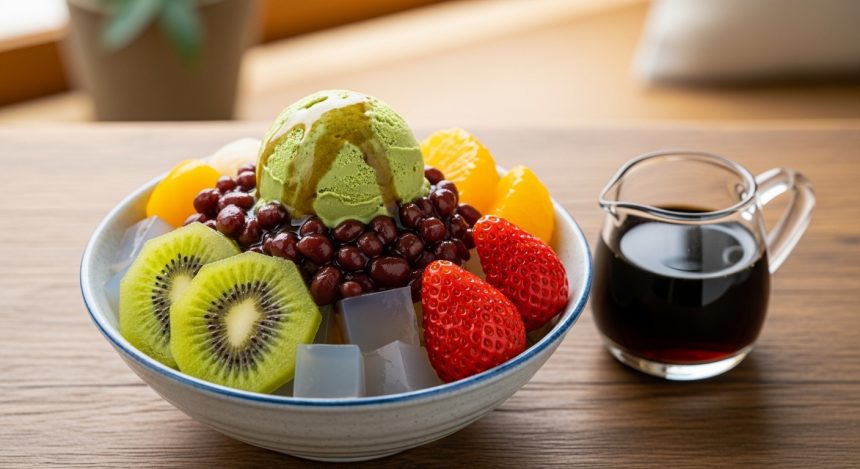 Anmitsu Unveiled: Japan’s Jelly and Red Bean Delight