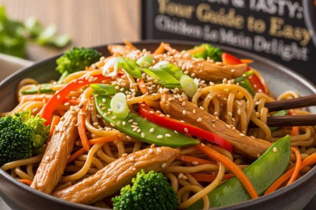 Quick & Tasty: Your Guide to Easy Chicken Lo Mein Delight
