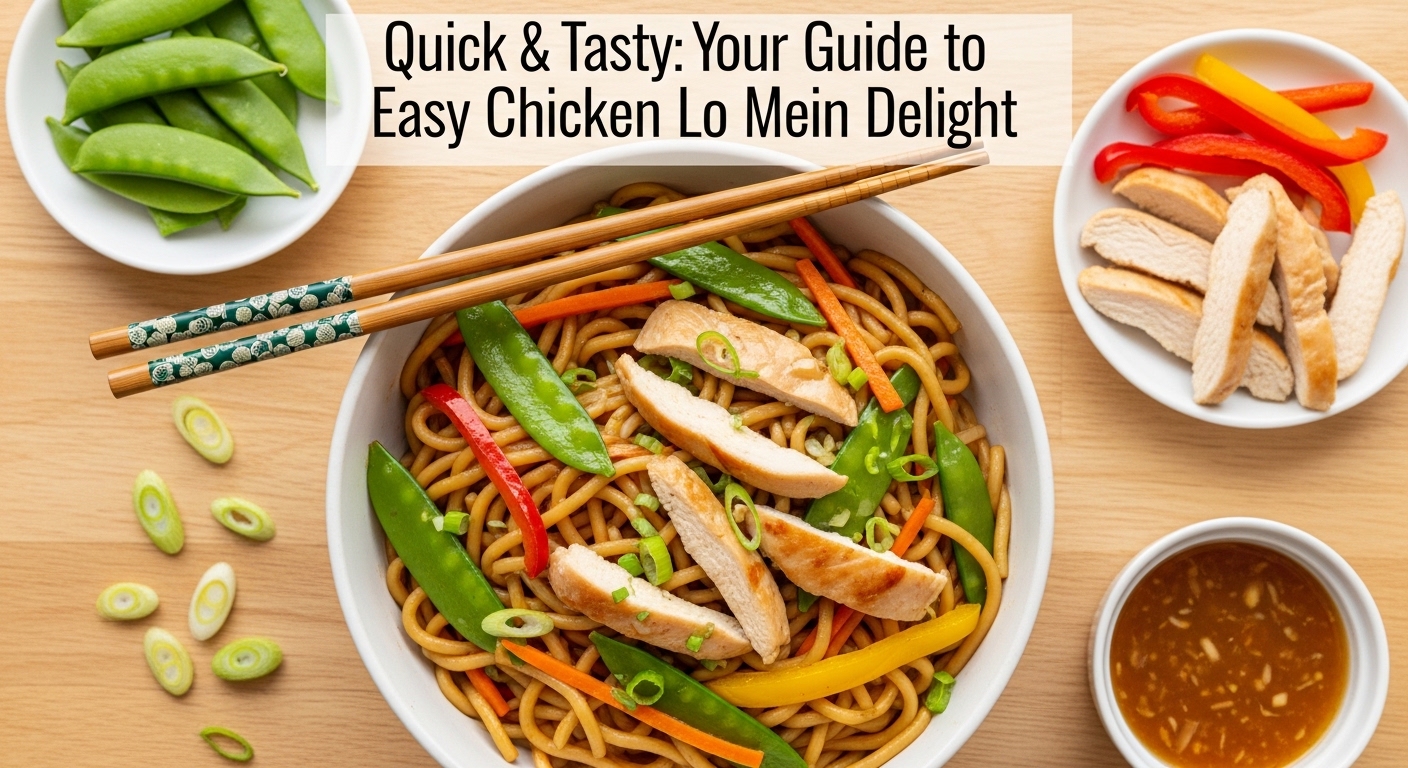 Quick & Tasty: Your Guide to Easy Chicken Lo Mein Delight