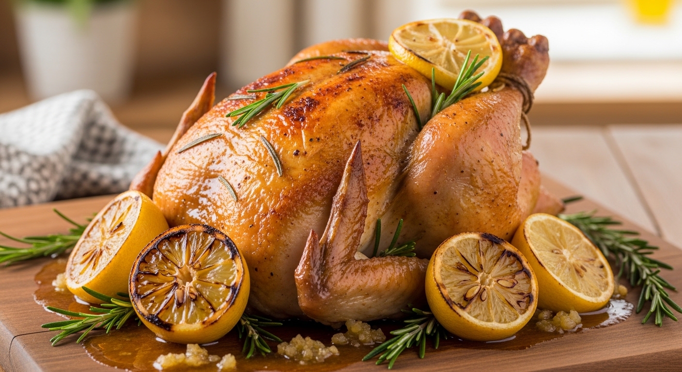 Zesty Lemon Rosemary Roast Chicken: A Flavorful Classic Guide