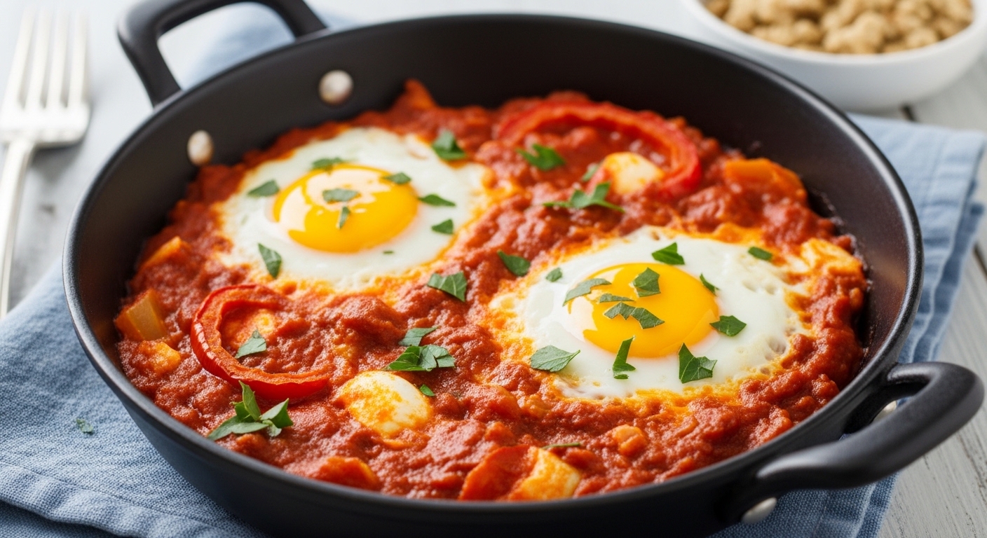 Quick & Easy Shakshuka: A Flavorful Breakfast Delight