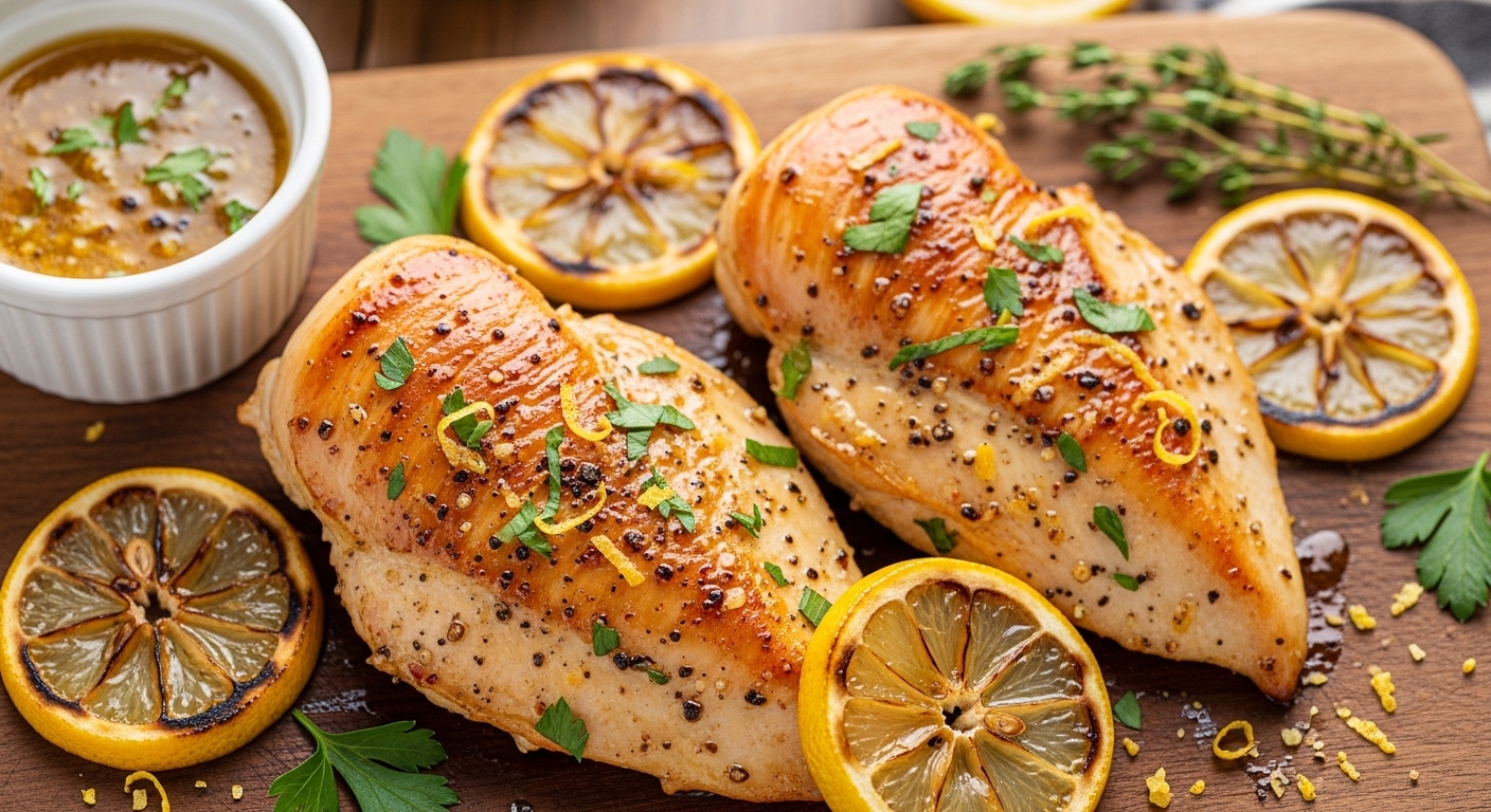 Zesty Lemon Pepper Chicken Breasts: A Flavorful Twist