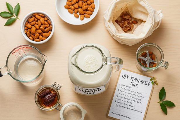 DIY Plant-Based Milk: Easy Steps for Homemade Goodness