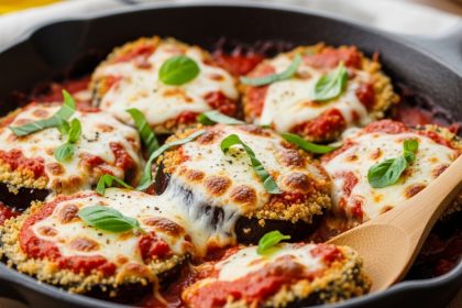 Deliciously Crispy: Gluten-Free Eggplant Parmesan Magic