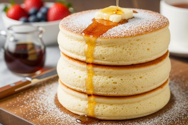 Fluffy Japanese Pancakes: The Art of Thick, Airy Delights