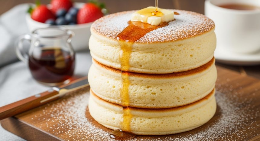 Fluffy Japanese Pancakes: The Art of Thick, Airy Delights