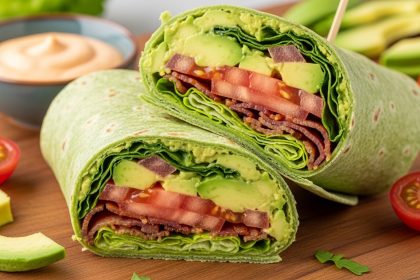 Elevate Lunch: Creamy Avocado BLT Wraps Made Simple