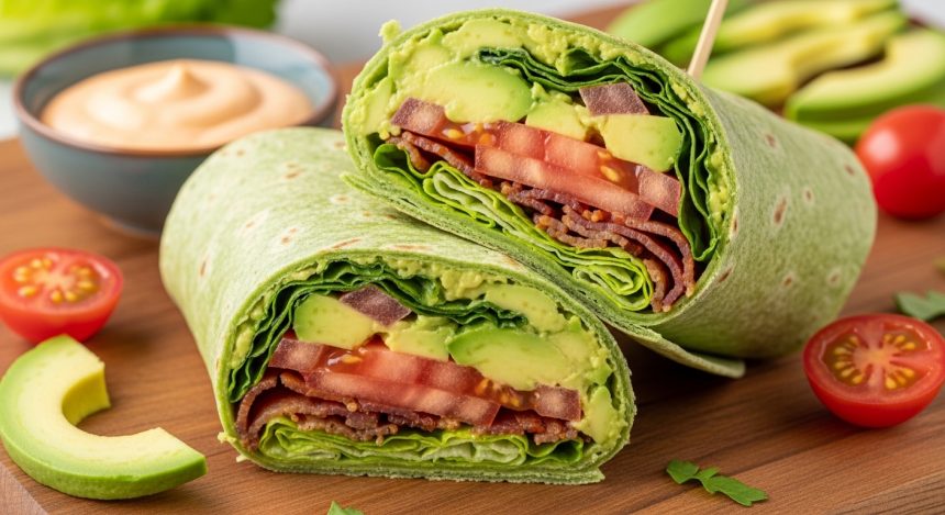 Elevate Lunch: Creamy Avocado BLT Wraps Made Simple